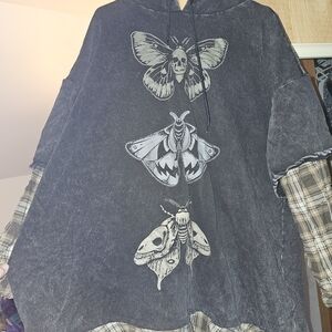 Black Graphic Women Tunic